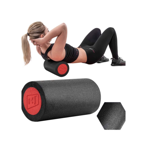 Масажний ролик  Hop-Sport HS-E030YG EPE 30 см black - фото №2